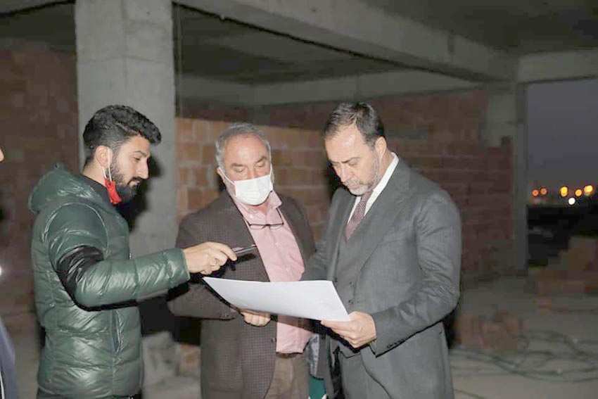 Alipaşa Ek Hizmet Binasında hedef Ekim 2022