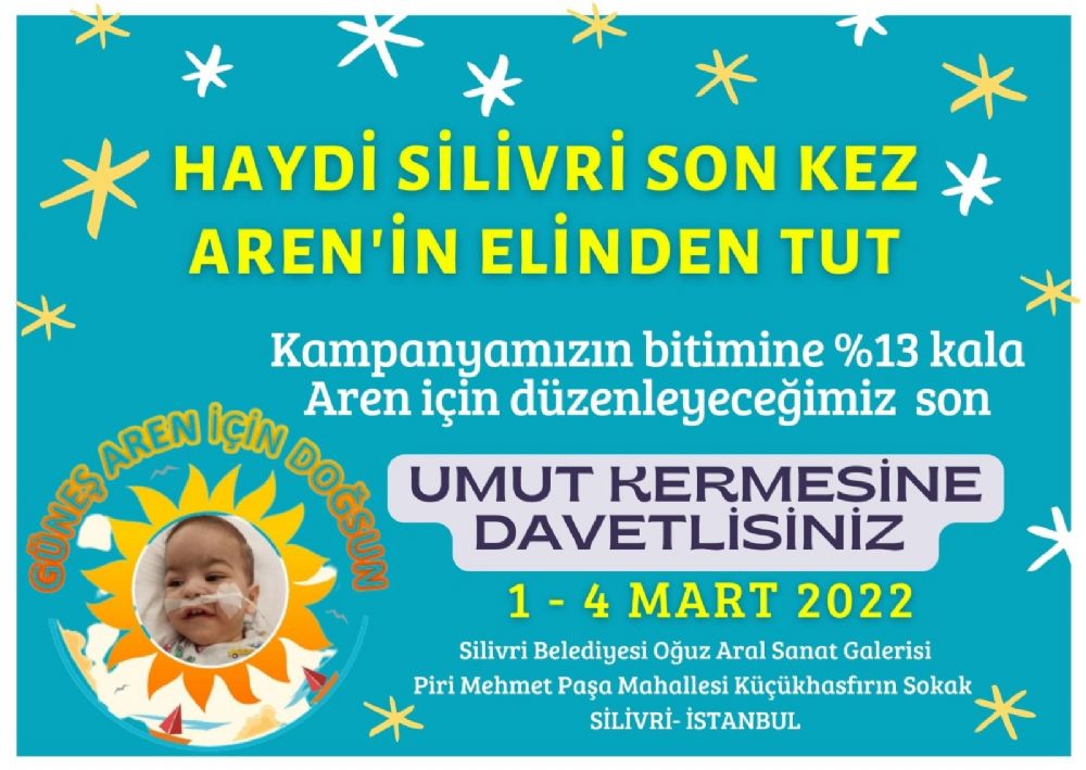 Aren bebeğin elinden tutalım