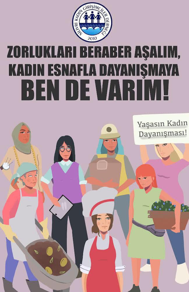 KAGİD'ten “Kadın esnafla dayanışmaya ben de varım” kampanyası