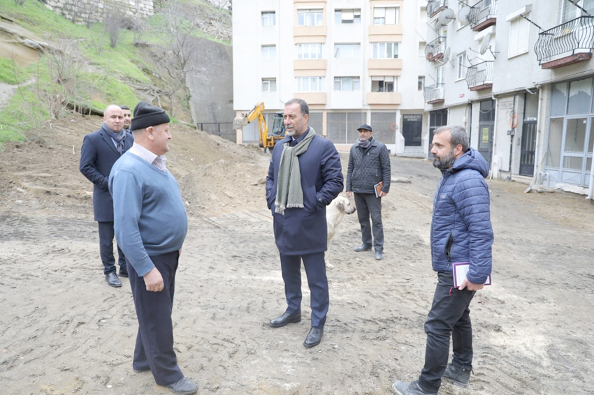 Yılmaz: Caddemiz daha güvenli ve modern bir hale kavuşacak