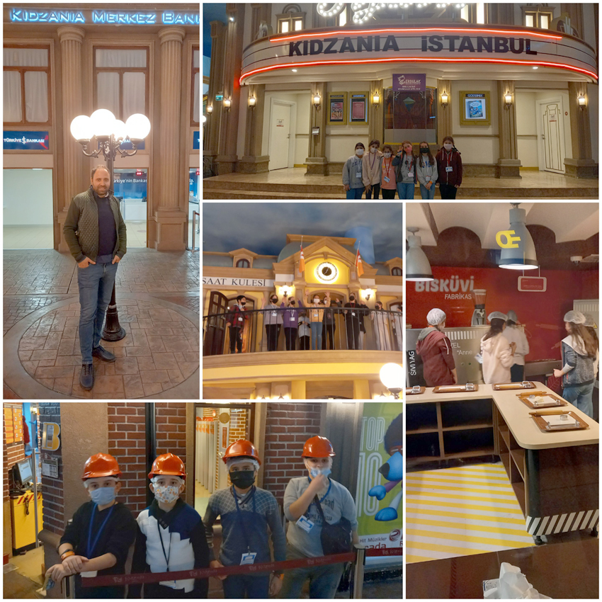 Fethi Erkoç öğrencileri Kidzania’daydı