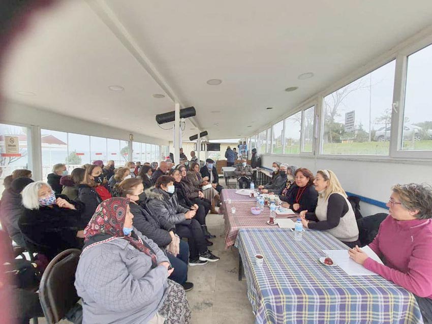Basınkent 4 Sitesi kadınlarıyla buluştular