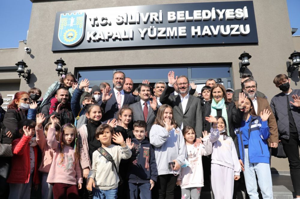 Silivri’de yüzme havuzu hasreti sona erdi