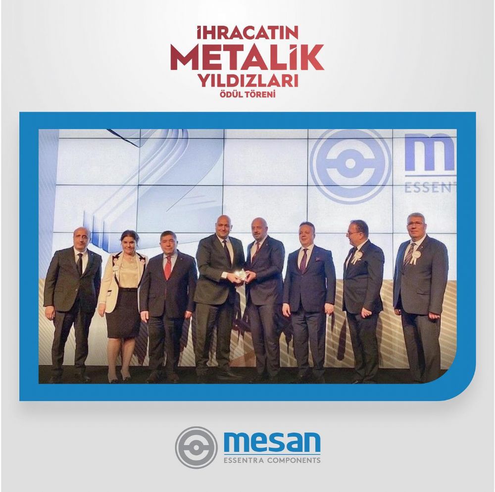 Bir ihracat ödülü de Mesan Kilit’e