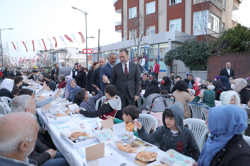 Mimarsinan’da iftar bereketi