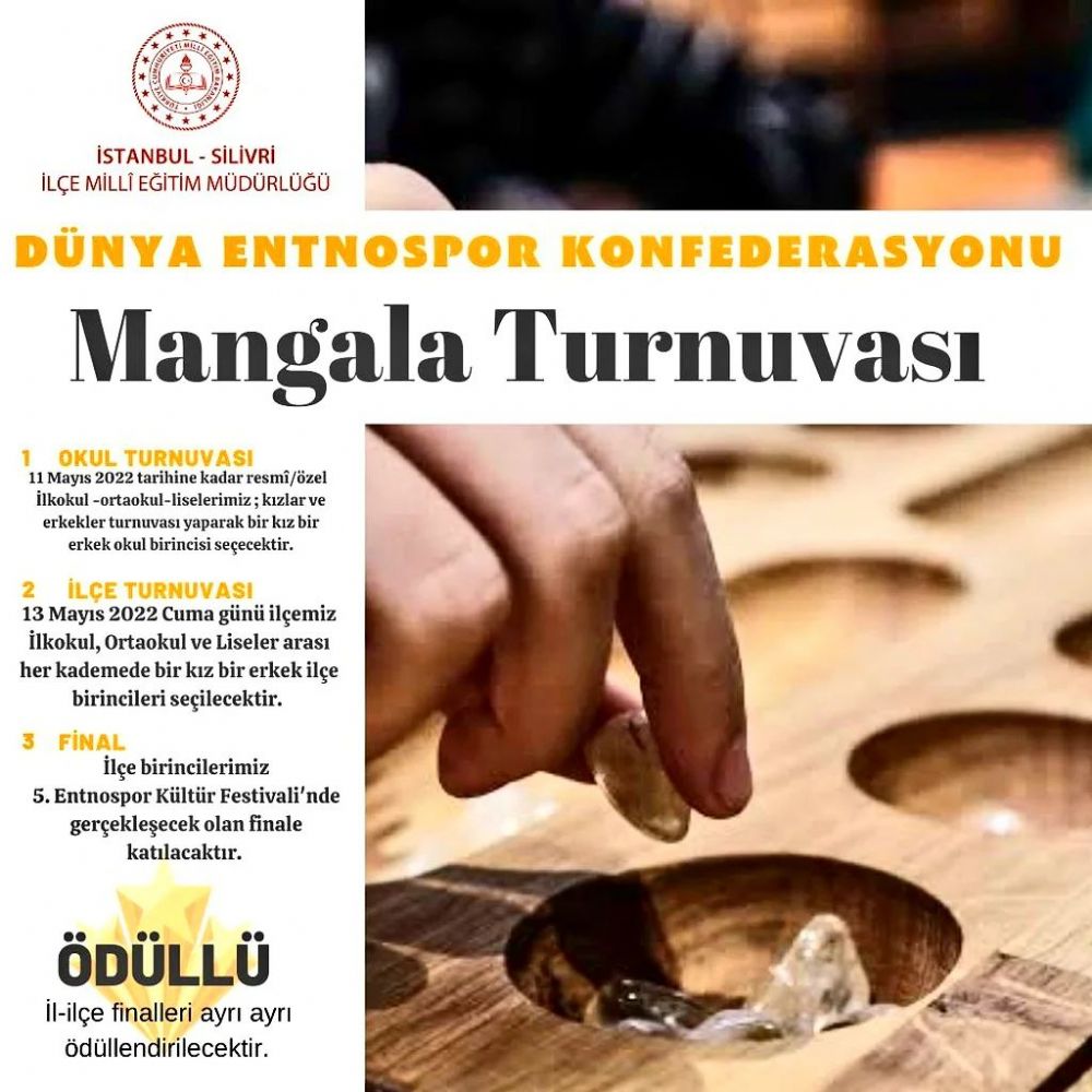 Ödüllü Mangala Turnuvası düzenlenecek