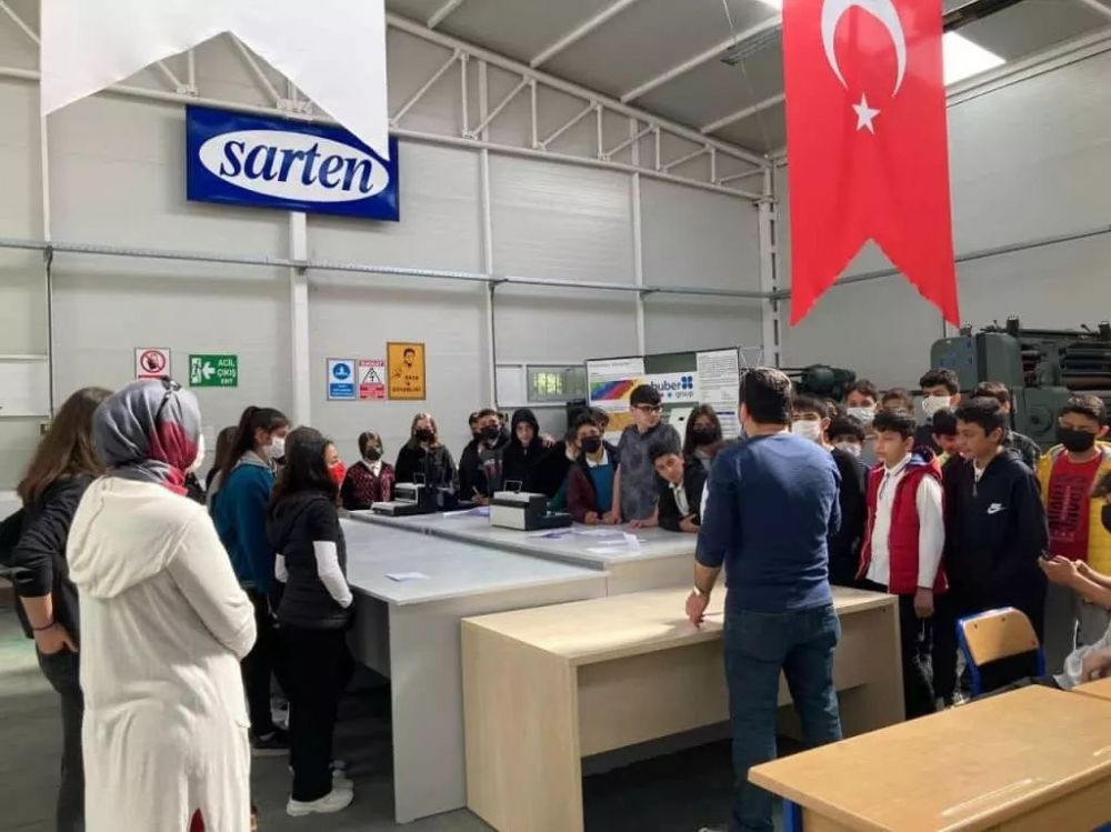 Silivri Ortaokulu öğrencileri Sarıbekir Lisesi’nde