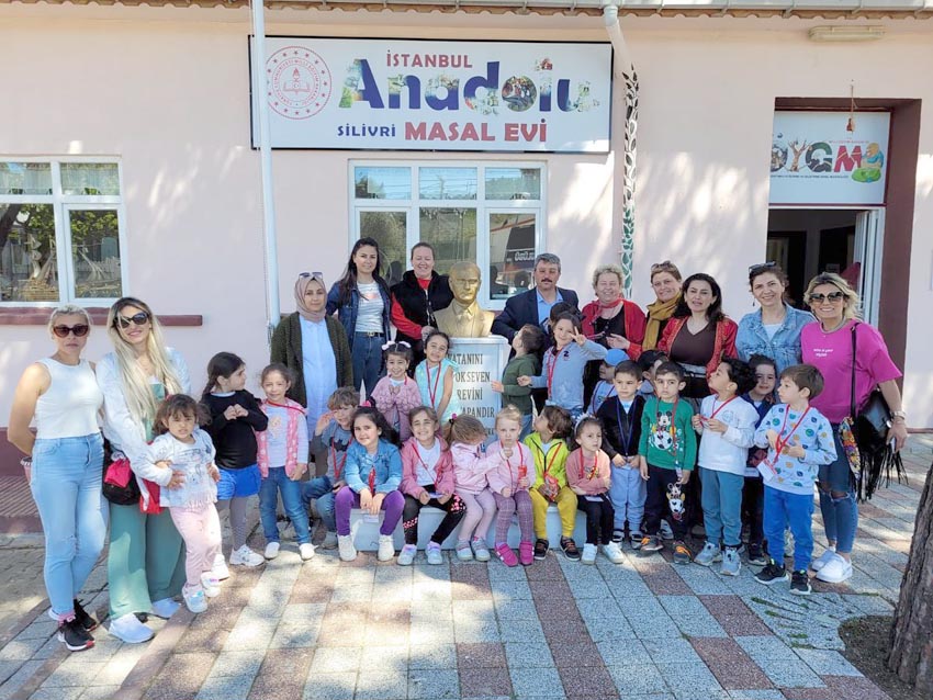 Silivri Anadolu Masal Evi’ni ziyaret ettiler