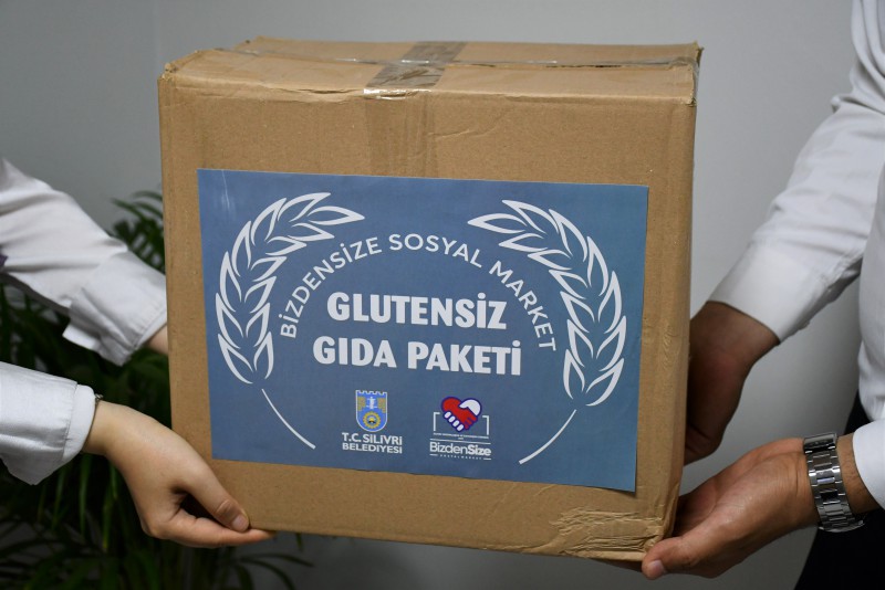 Çölyak hastalarına glutensiz gıda desteği