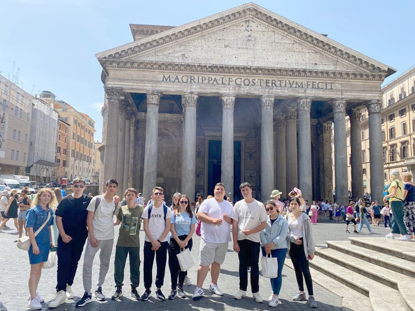 TÜRAM öğrencileri Roma’da