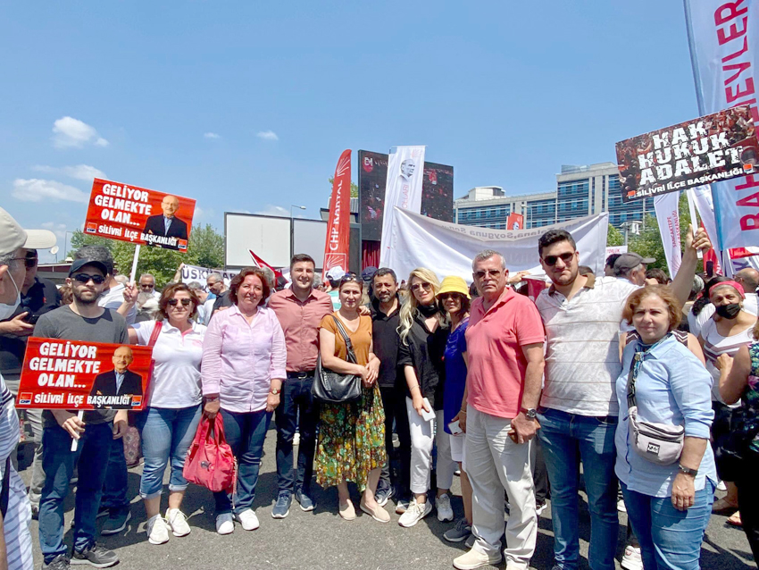 CHP Silivri’den İmamoğlu’na destek