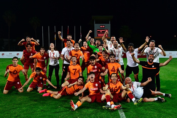 Elit U16 Ligi’nde Galatasaray şampiyon oldu