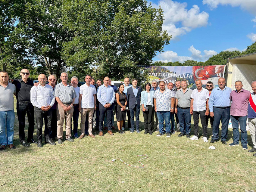 Çantalı Karadenizliler piknikte bir araya geldi