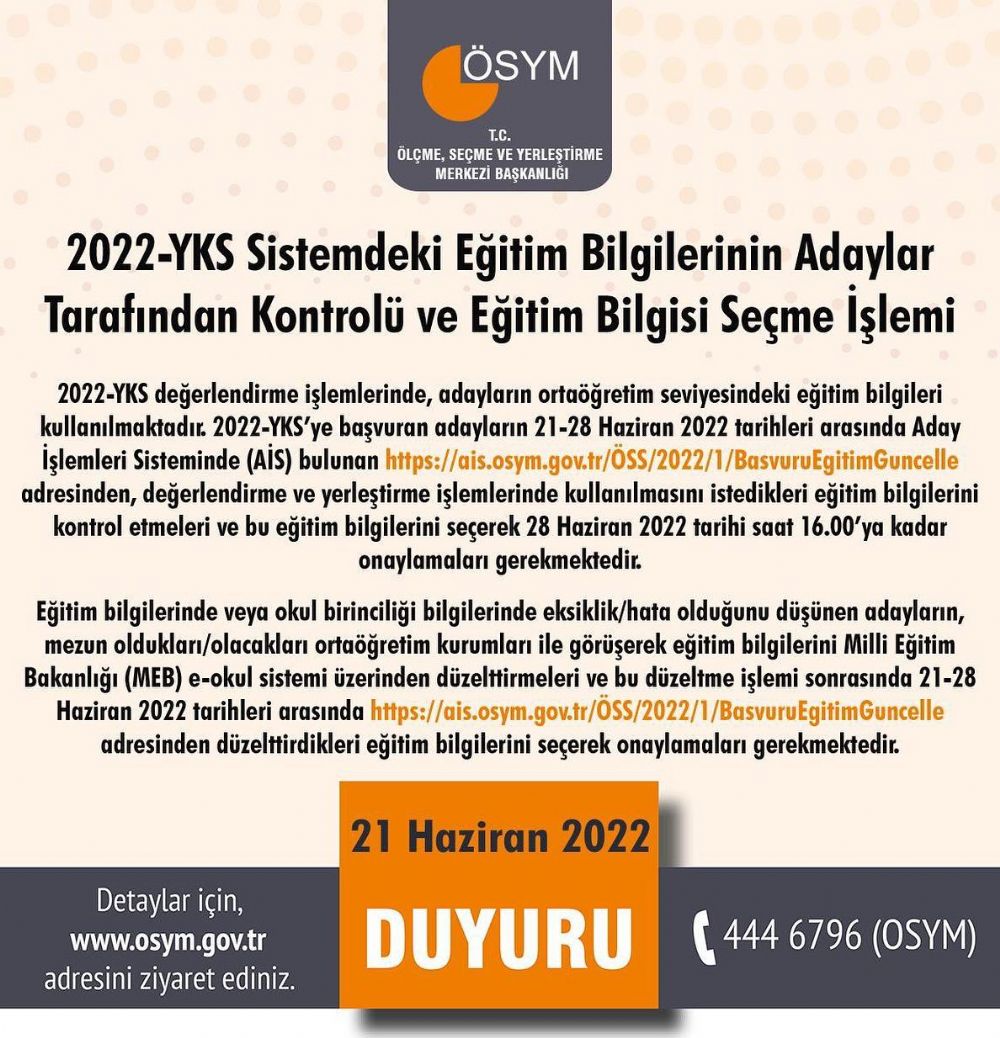 Yükseköğretim Kurumları Sınavı