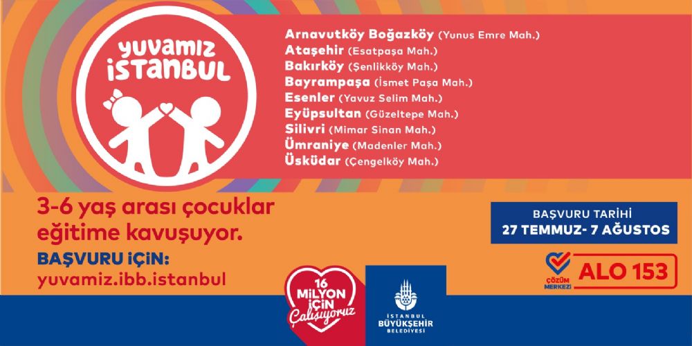 3-6 yaş Çocuk Etkinlik Merkezleri açılıyor