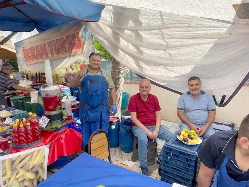 Barlas Pazarcı esnafın nabzını tuttu