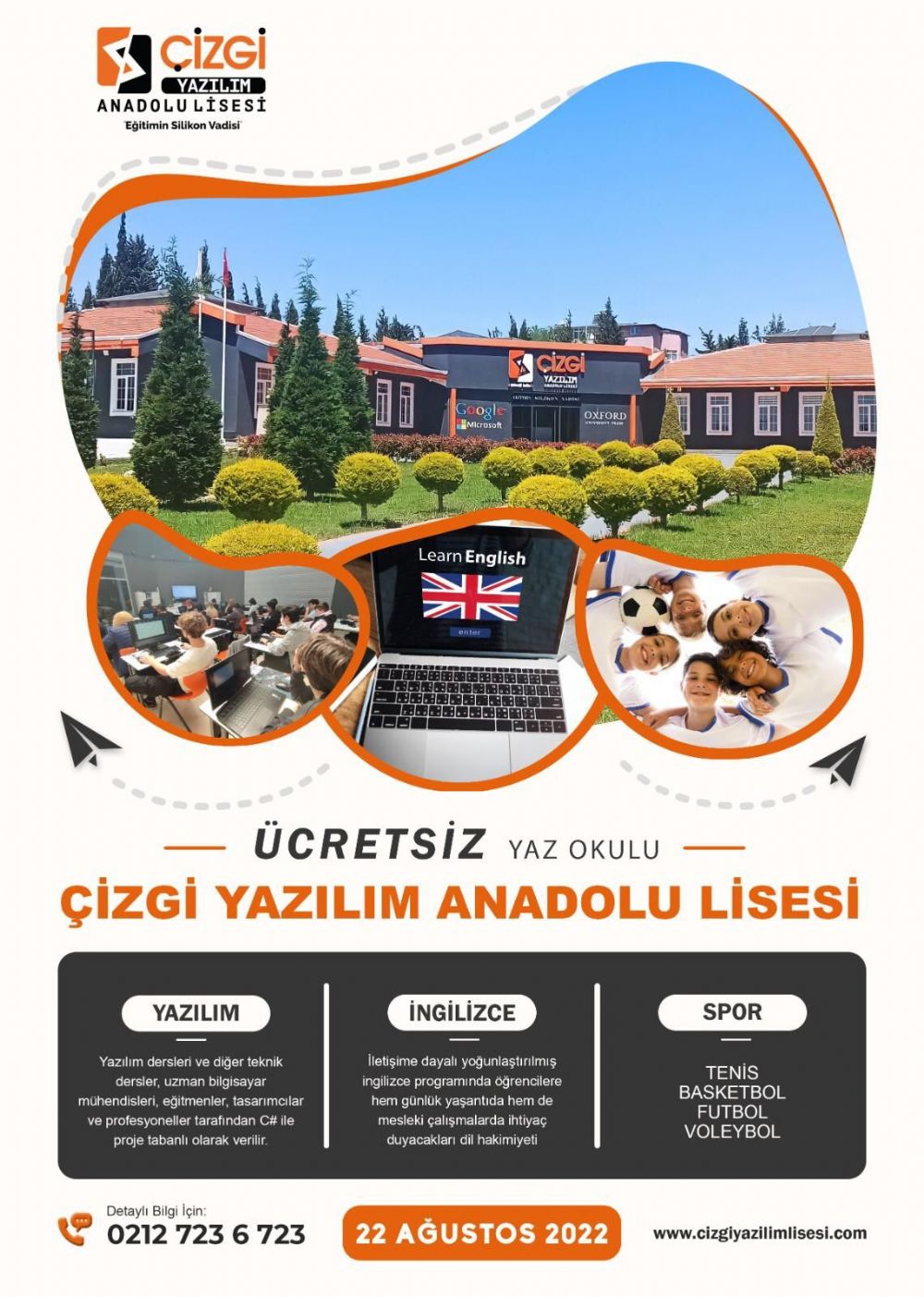 Çizgi Yazılım Anadolu Lisesi’nden Ücretsiz Yaz Okulu