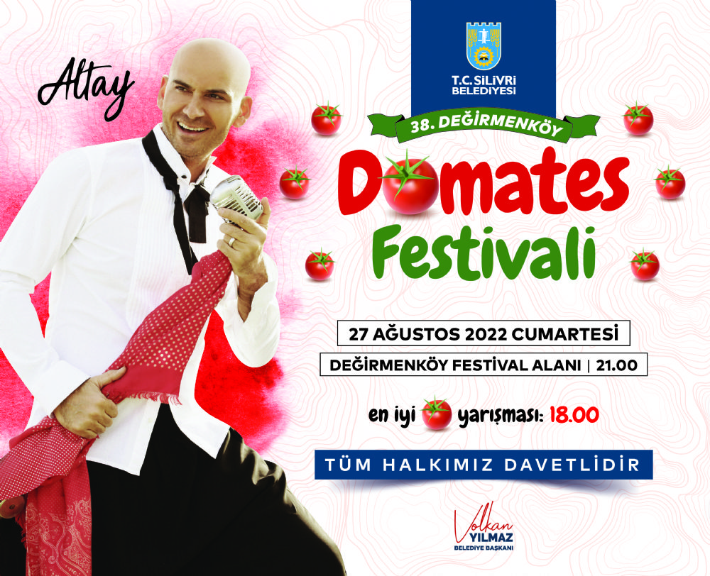 38.Değirmenköy Domates Festivali başlıyor