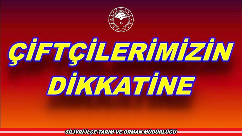 Üreticilerimizin dikkatine