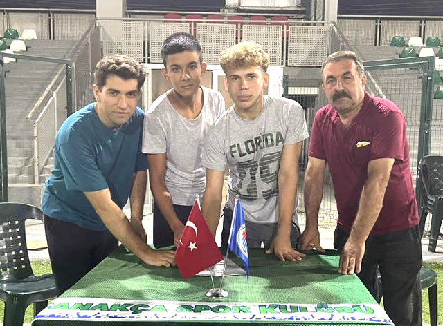 Çanakça’da gençler imzaladı