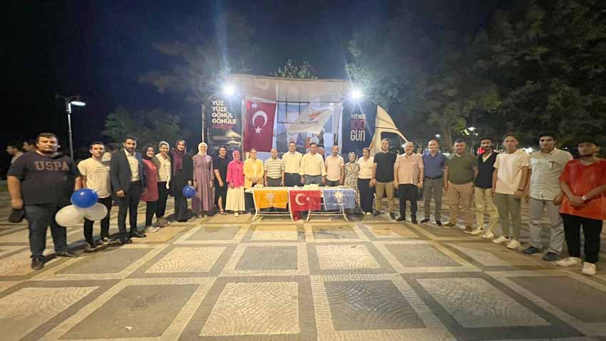Zafer maratonu AK Nokta’da sonlandırıldı