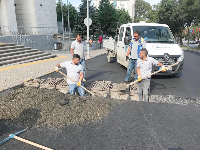 Yol bakım ve onarımlar sürüyor