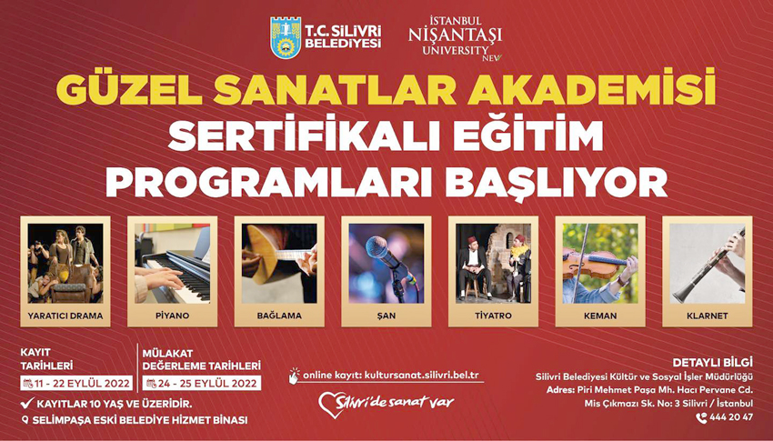 Güzel Sanatlar Akademisi’ne kayıtlar devam ediyor