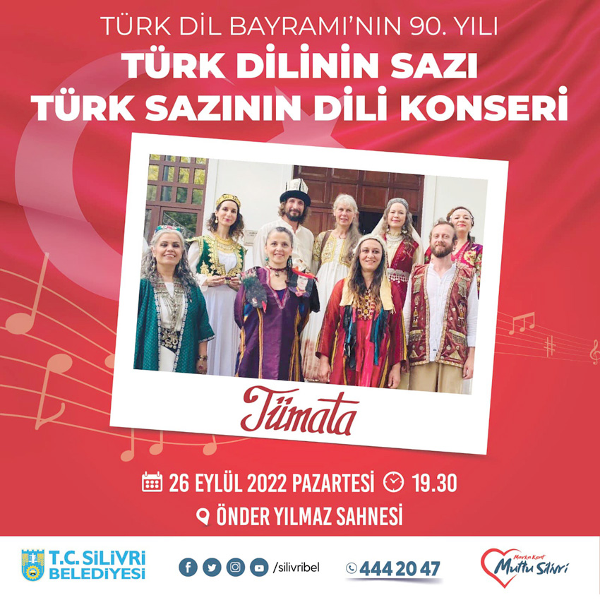 Türk Dili Bayramı’nın 90. yılı konserle kutlanacak