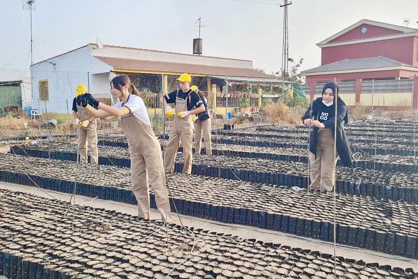 TÜRAM öğrencileri, staja başladı