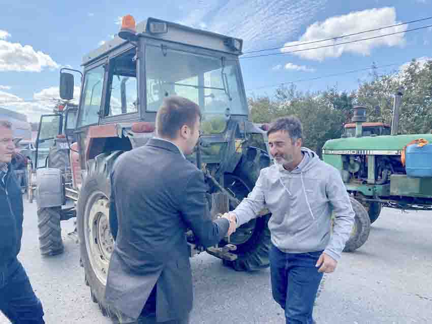 Kadıköy ve Akörenli çiftçilerle bir araya geldiler