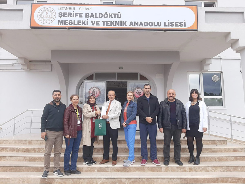 Yeşilay Şubesini konuk ettiler