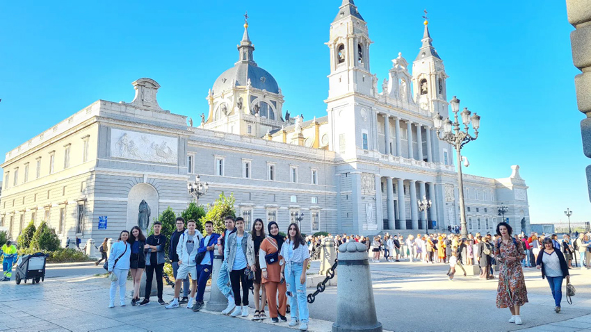 İspanya Başkenti Madrid’i gezdiler