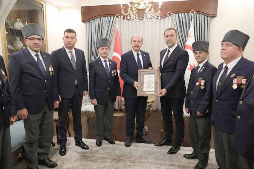 Silivri heyeti Kıbrıs Cumhurbaşkanı Tatar’ı ziyaret etti