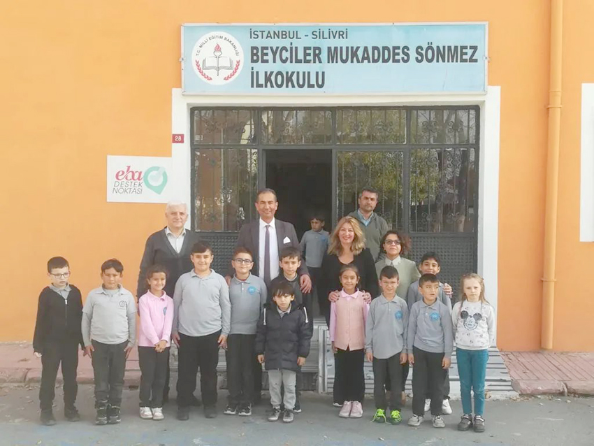 Artar, Beyciler okullarını ziyaret etti