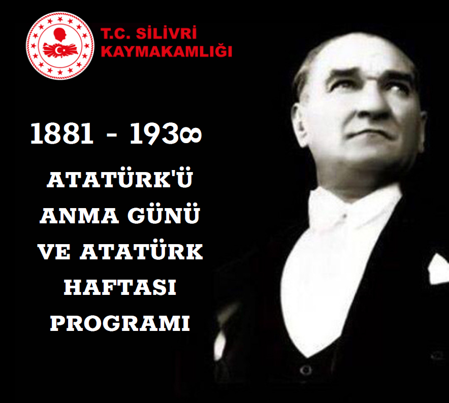 10 Kasım Atatürk’ü Anma Günü programı