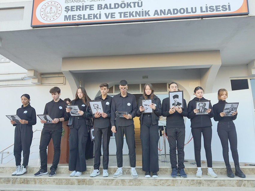 Baldöktülüler Gazi Mustafa Kemal Atatürk’ü andı
