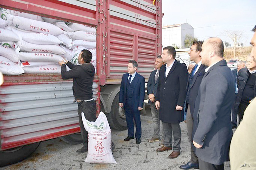 Tohumluk Yulaf Destekleri dağıtıldı
