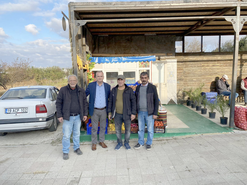 Barlas’tan Alipaşa Köy Pazarına ziyaret