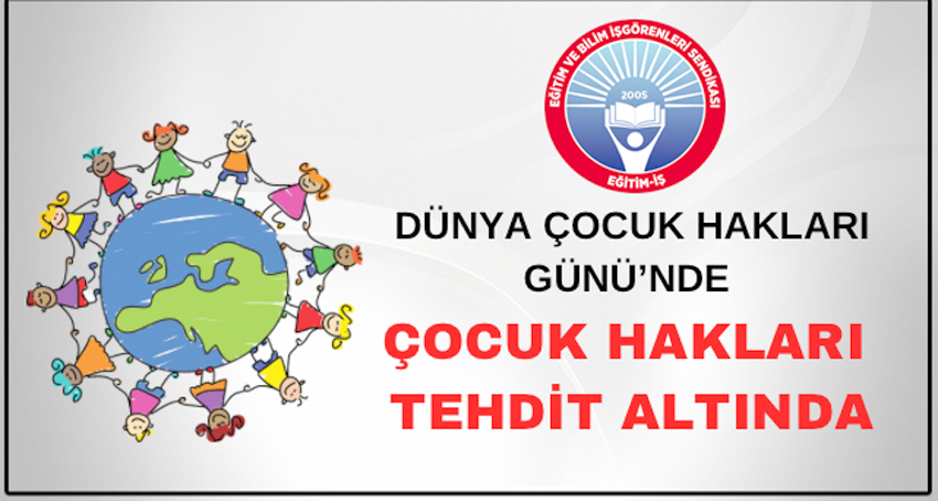 “Dünya Çocuk Hakları Günü’nde çocuk hakları tehdit altında”