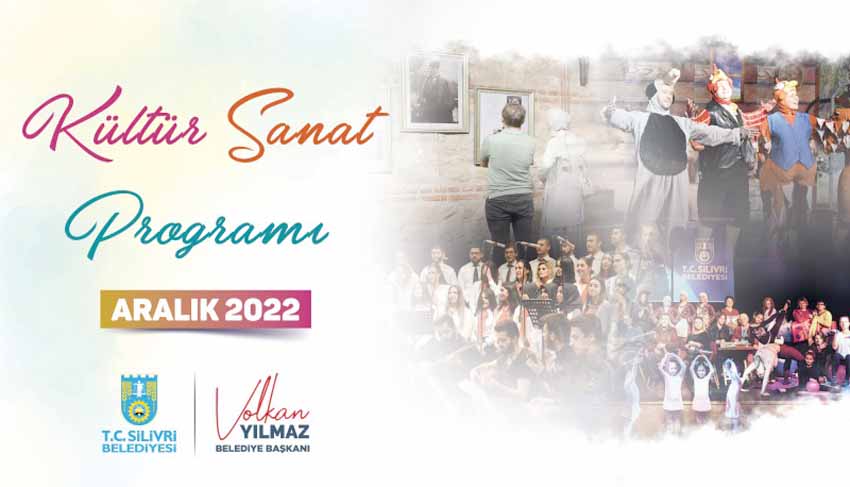 Aralık Ayı Kültür Sanat Programı belli oldu