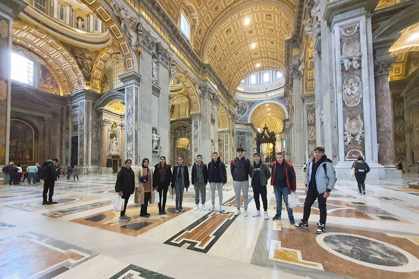 TÜRAM öğrencileri Roma’da