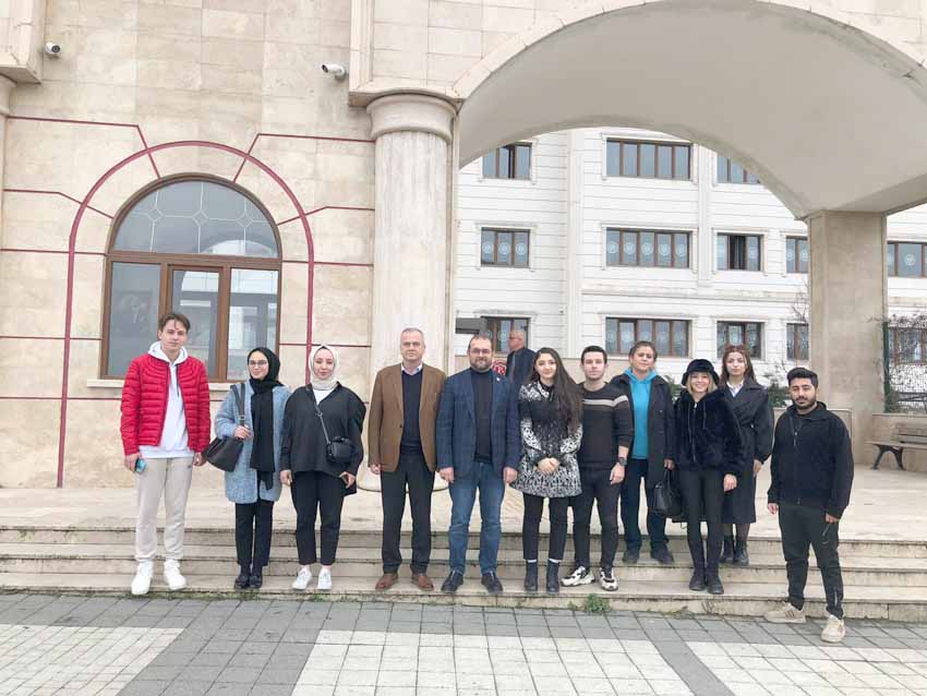 Barlas ve Gören’den Rumeli Üniversitesi ÜniAk’a ziyaret