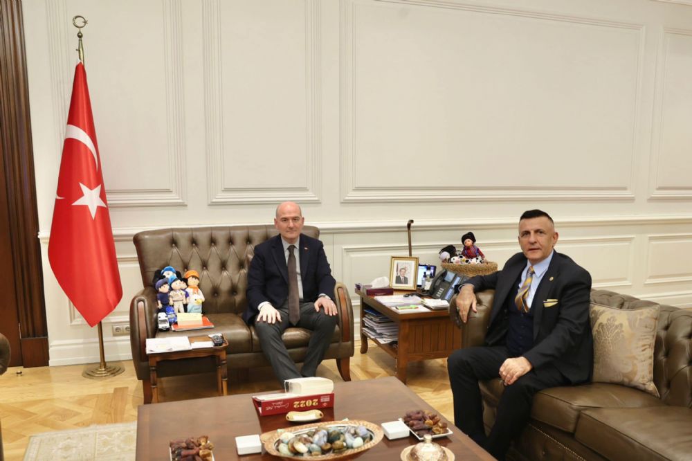 Arkaz’dan Bakan Soylu’ya ziyaret