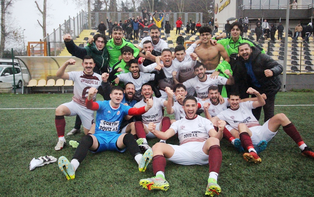 Ortaçeşmespor Beykoz stadında hep mutlu