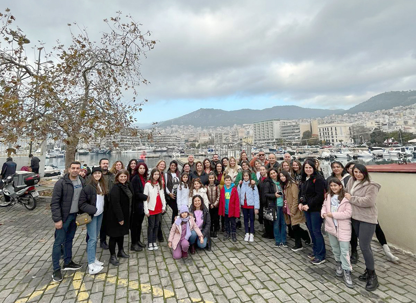 Öğretmenler Yunanistan gezisine katıldı