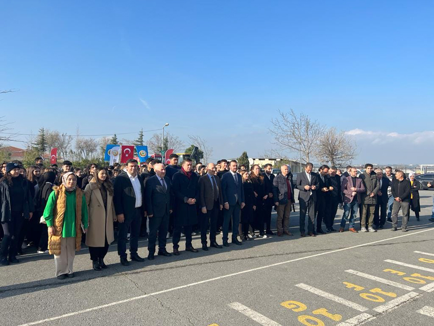 Atatürk Lisesi’nde fidanlar toprakla buluştu