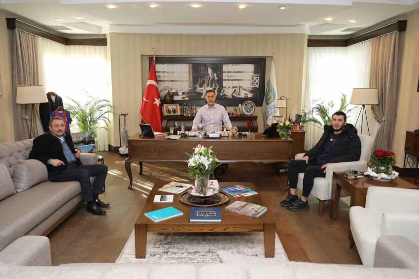 Başkan Yılmaz’ı ziyaret ettiler