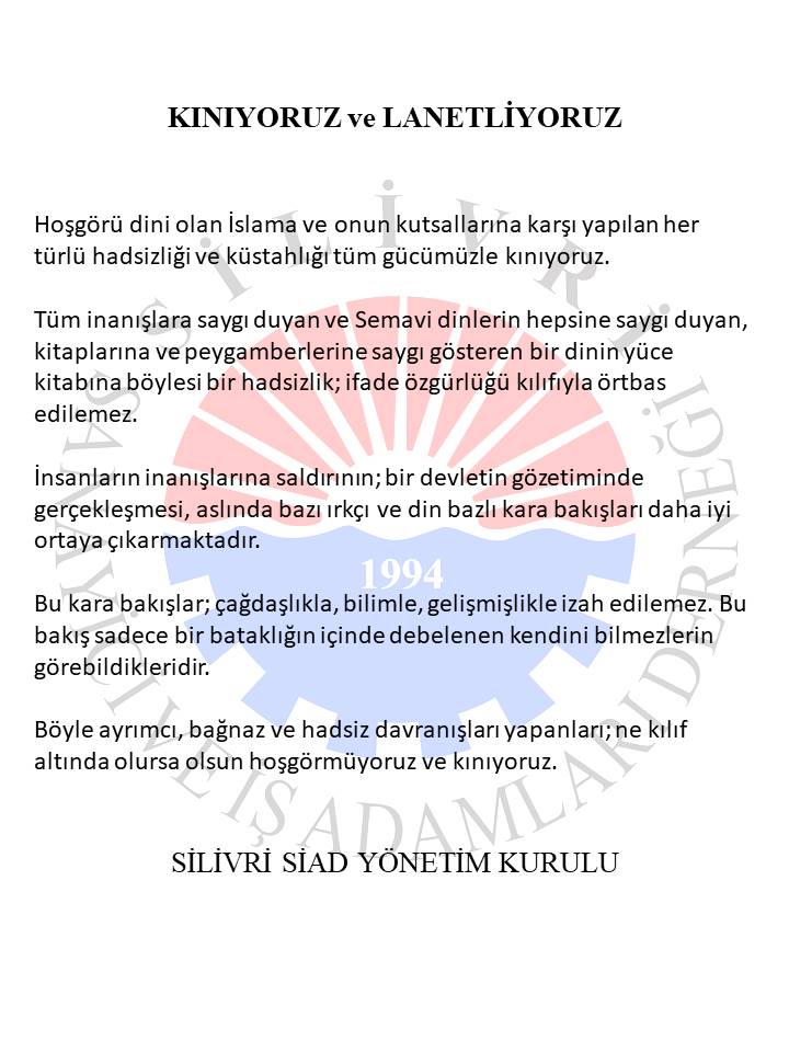 SİAD: Kınıyor ve lanetliyoruz