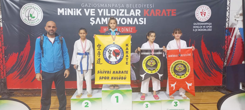 Silivri Karate Spor Kulübü sporcularının başarısı