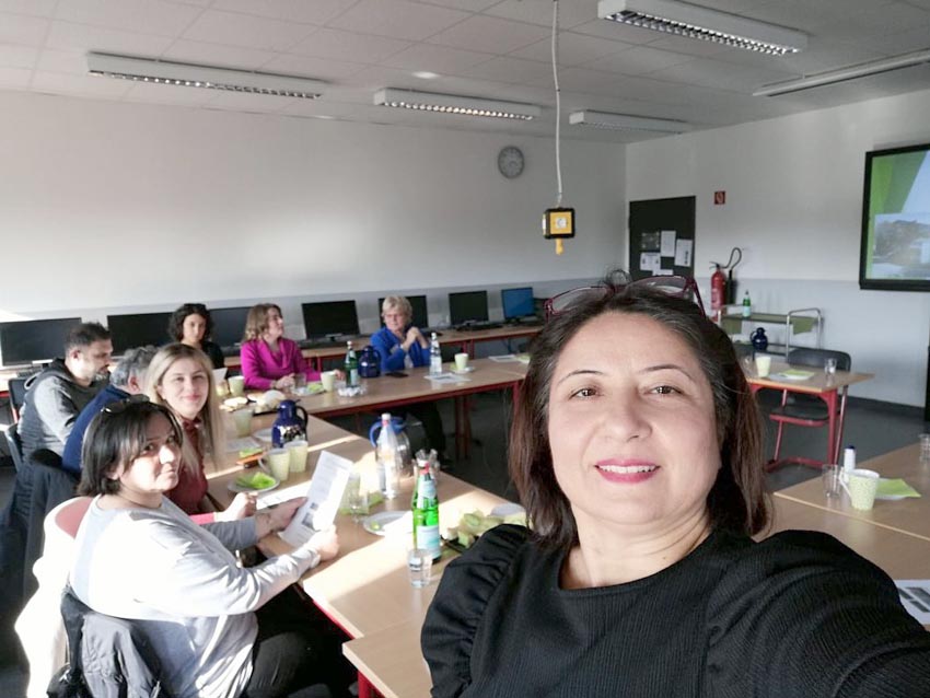 Baldöktü öğrencileri eğitim ve staj için Almanya’da
